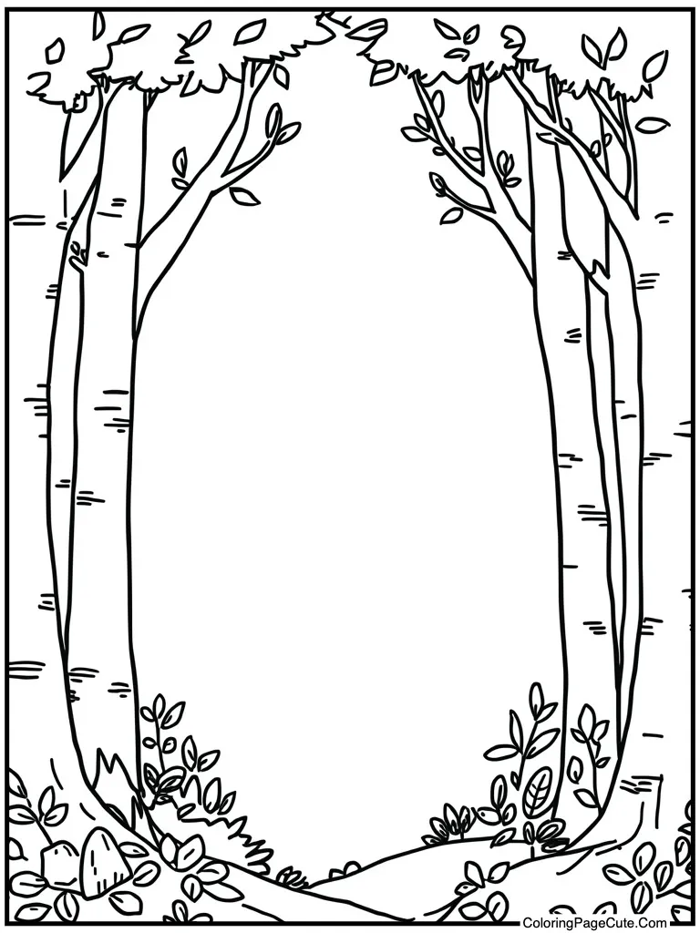 Greeting card open view