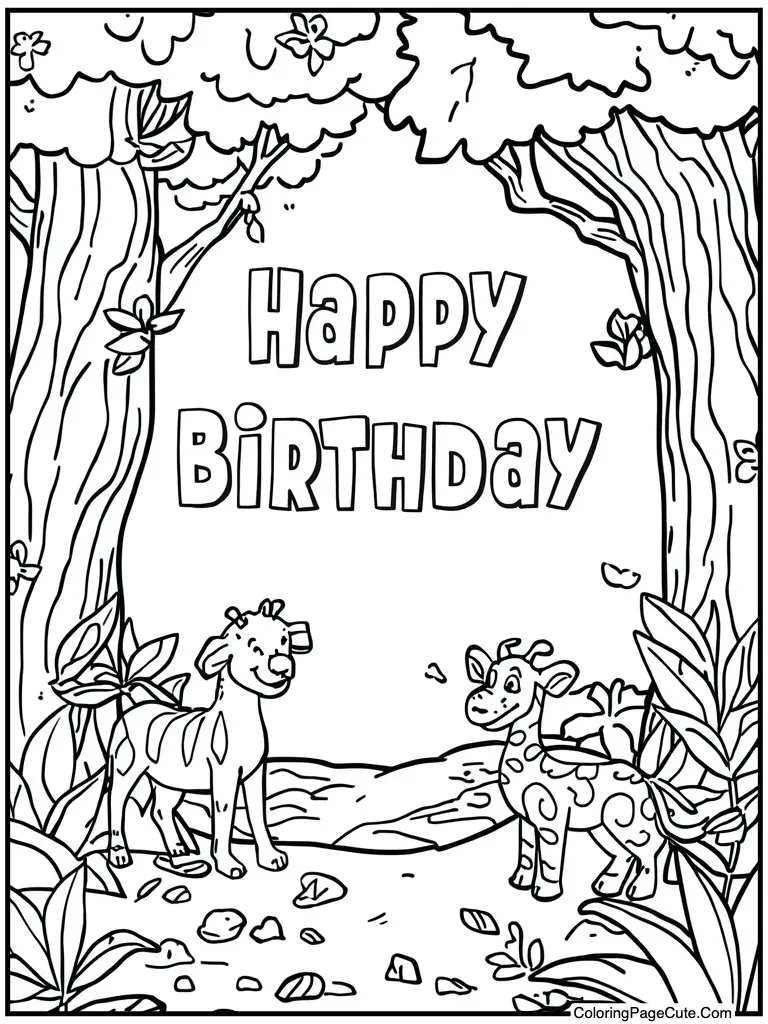 Jungle safari wild fun