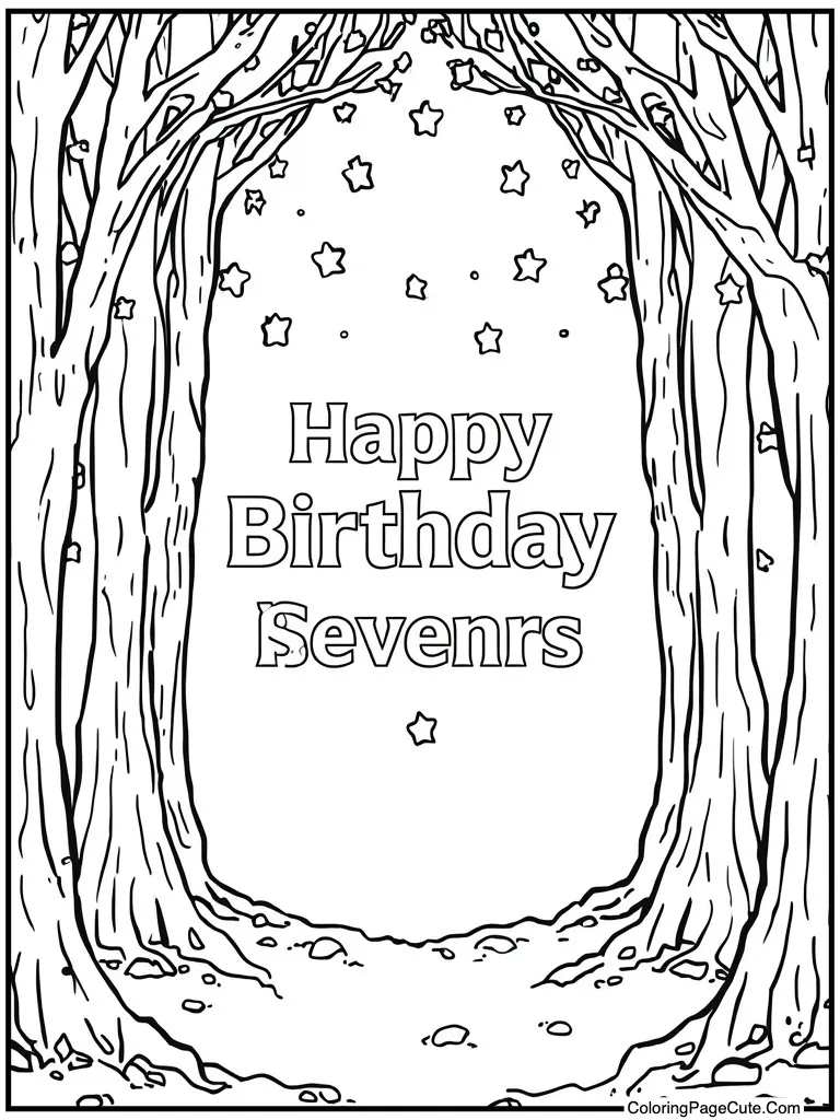 Seven lucky stars art