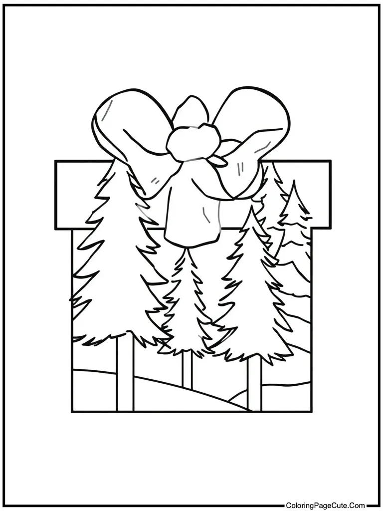 Geometric shape gift design