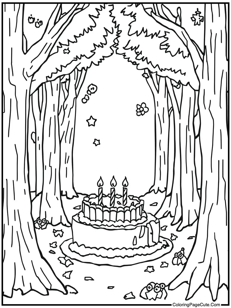 Mosaic tile party scene