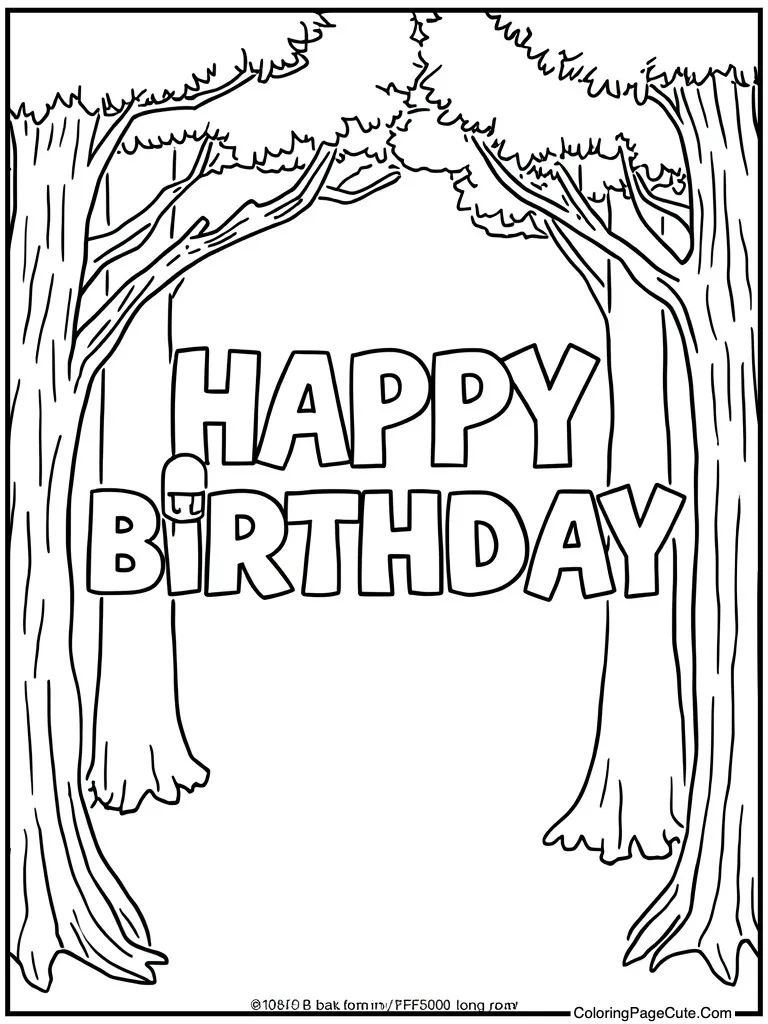 Party time bubble letters