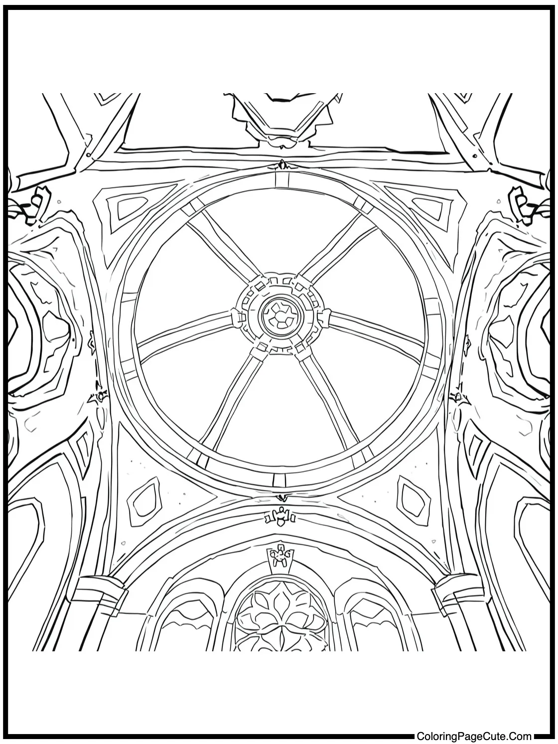 enchanted ceiling view