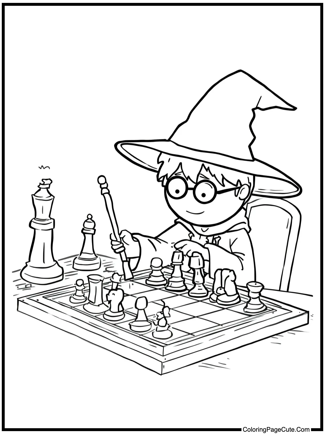 playing wizard chess