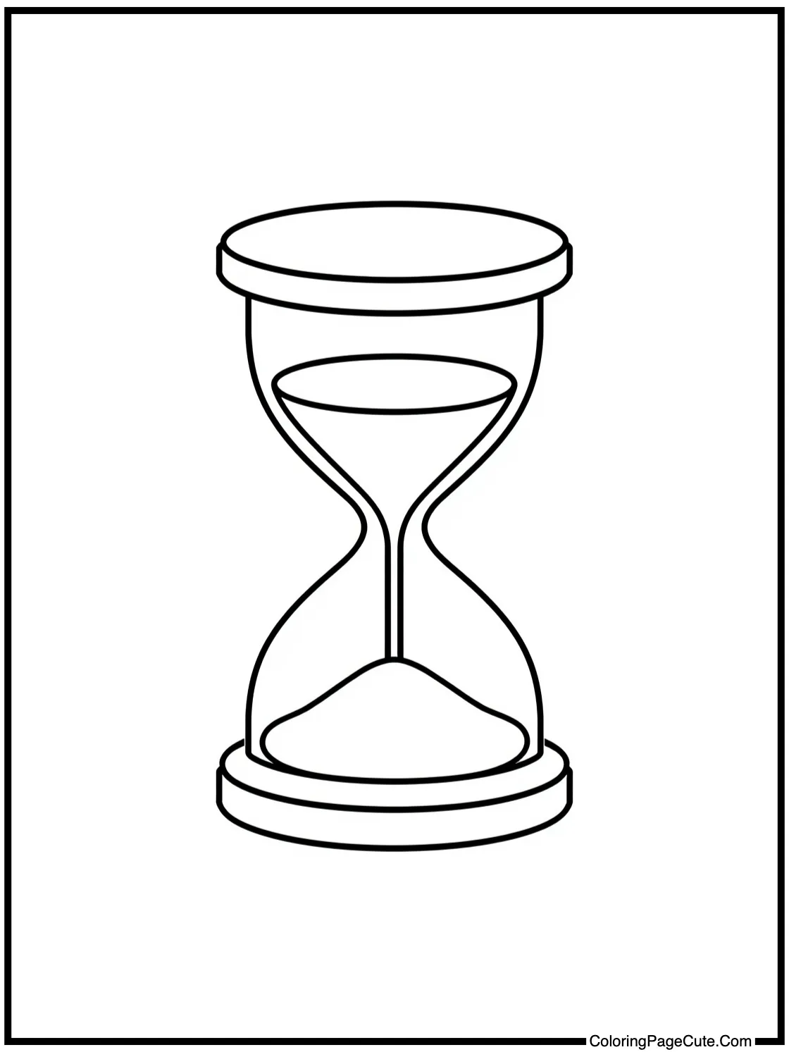 a house points hourglass