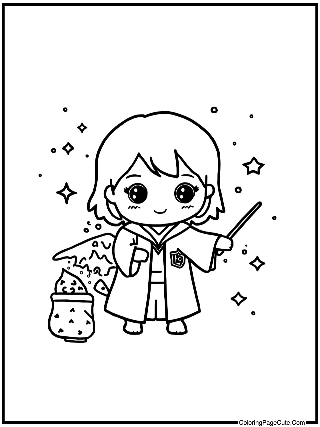 a magical creature caring