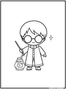 Harry Potter Coloring Pages
