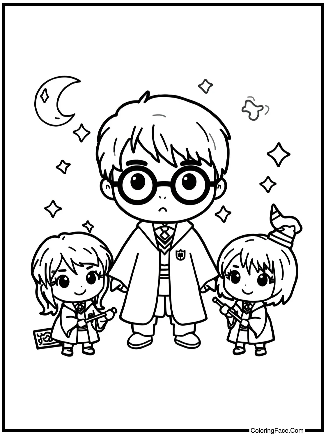 students sharing stories