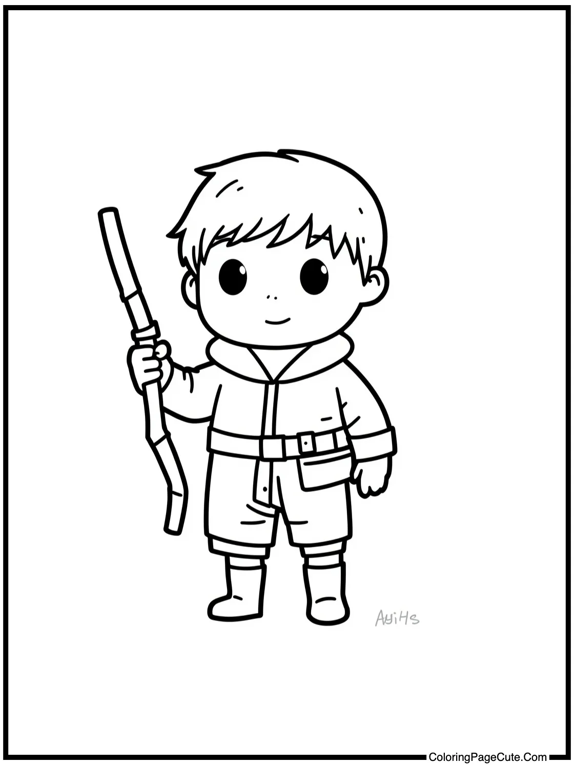 Biscuit looking pleased