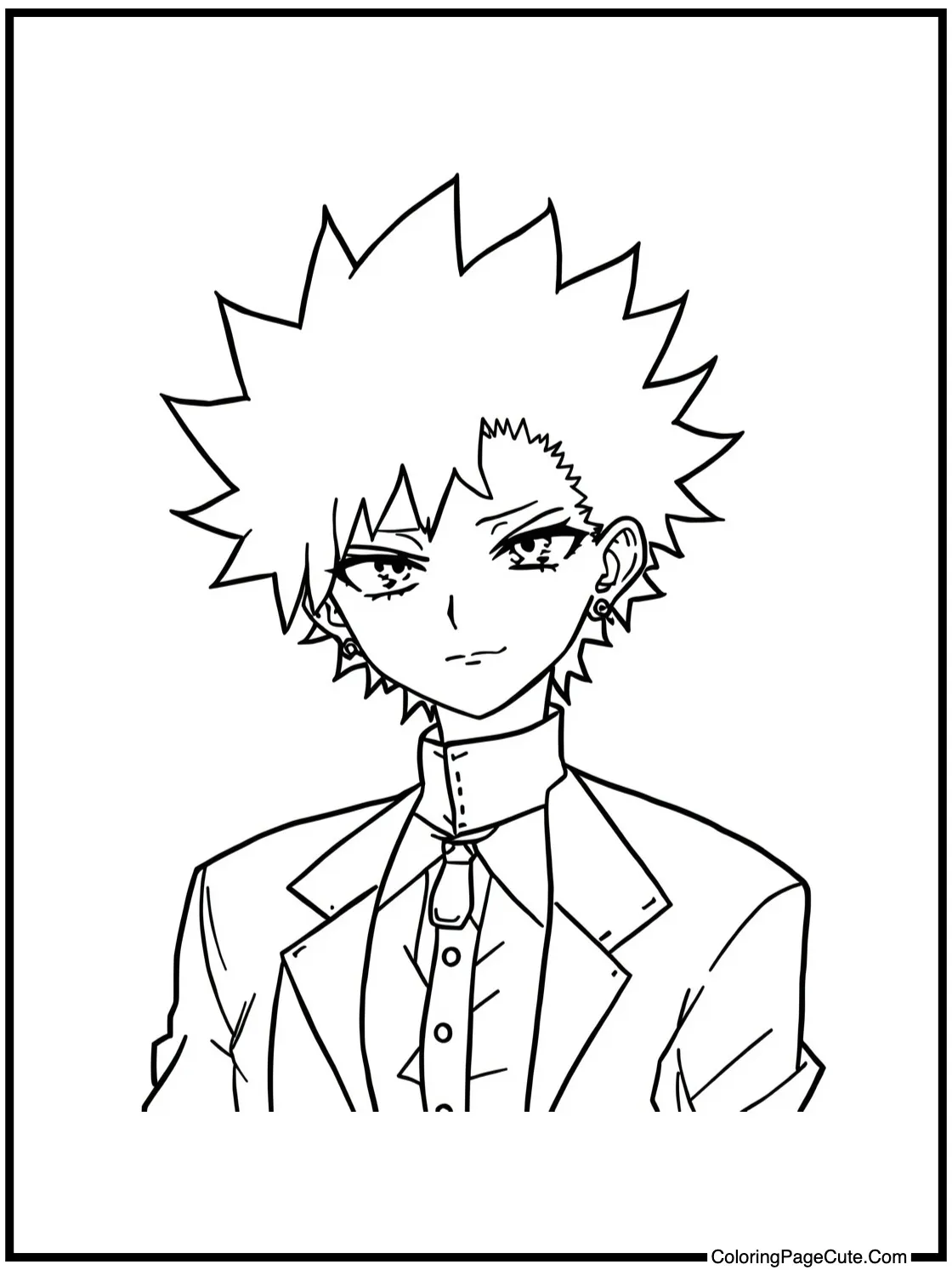 Hisoka looking amused