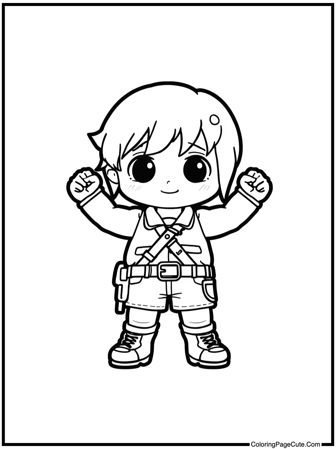 Biscuit flexing gently