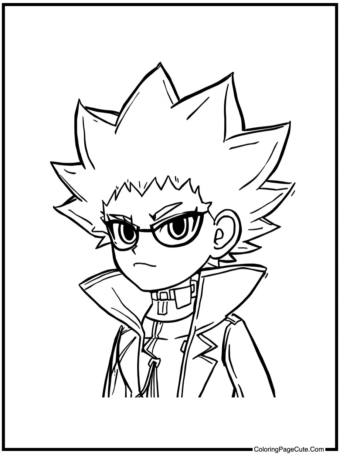 Leorio scratching head