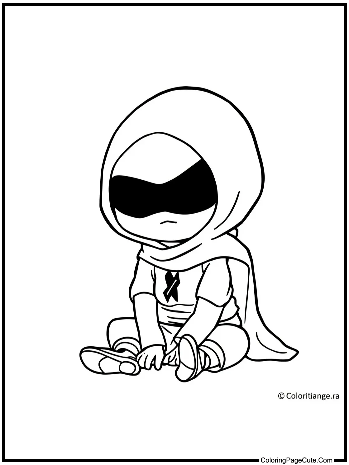 Netero sitting quietly