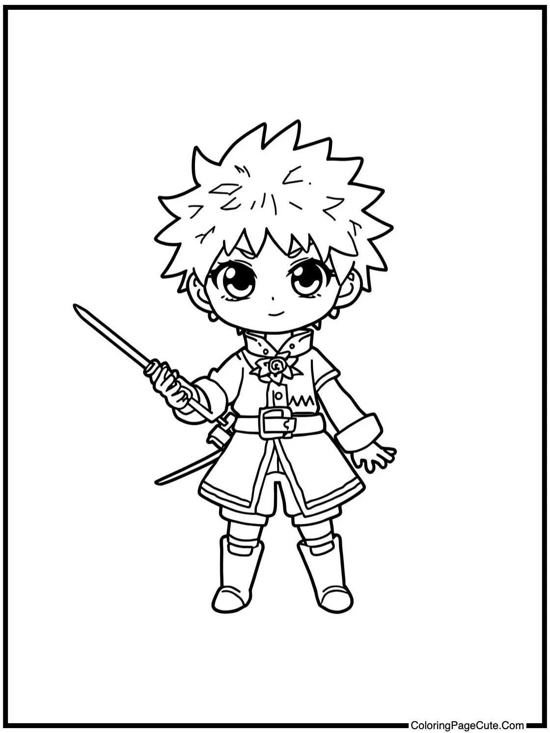 Killua exploring paths