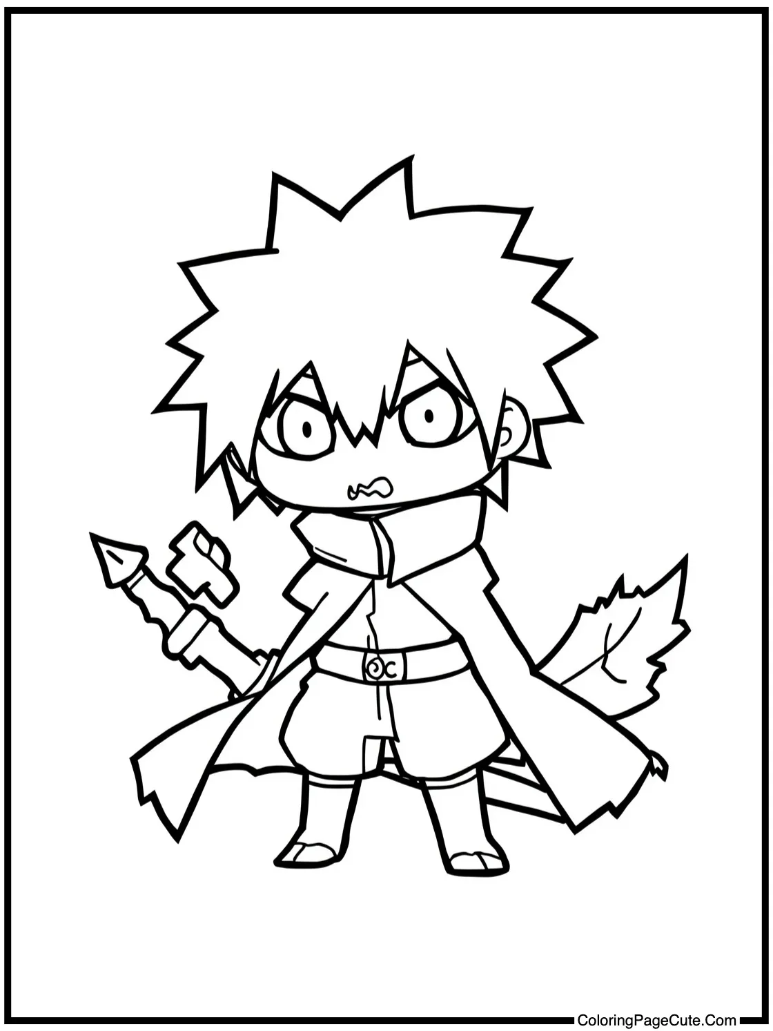 Kurapika solving puzzles