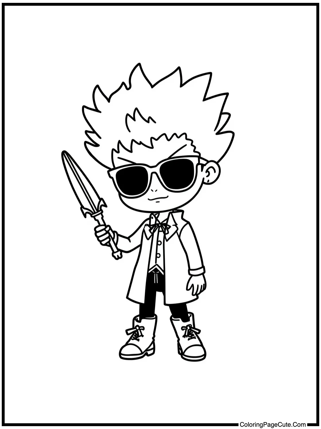 Leorio helping others