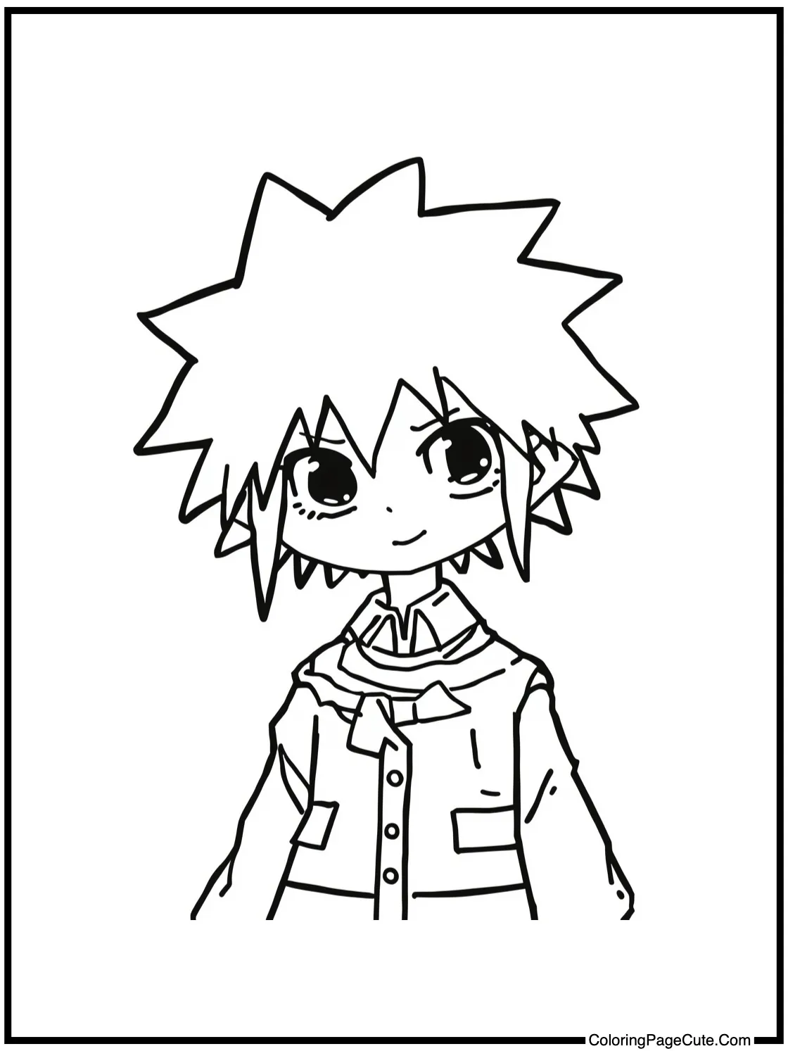 Kurapika looking thoughtful