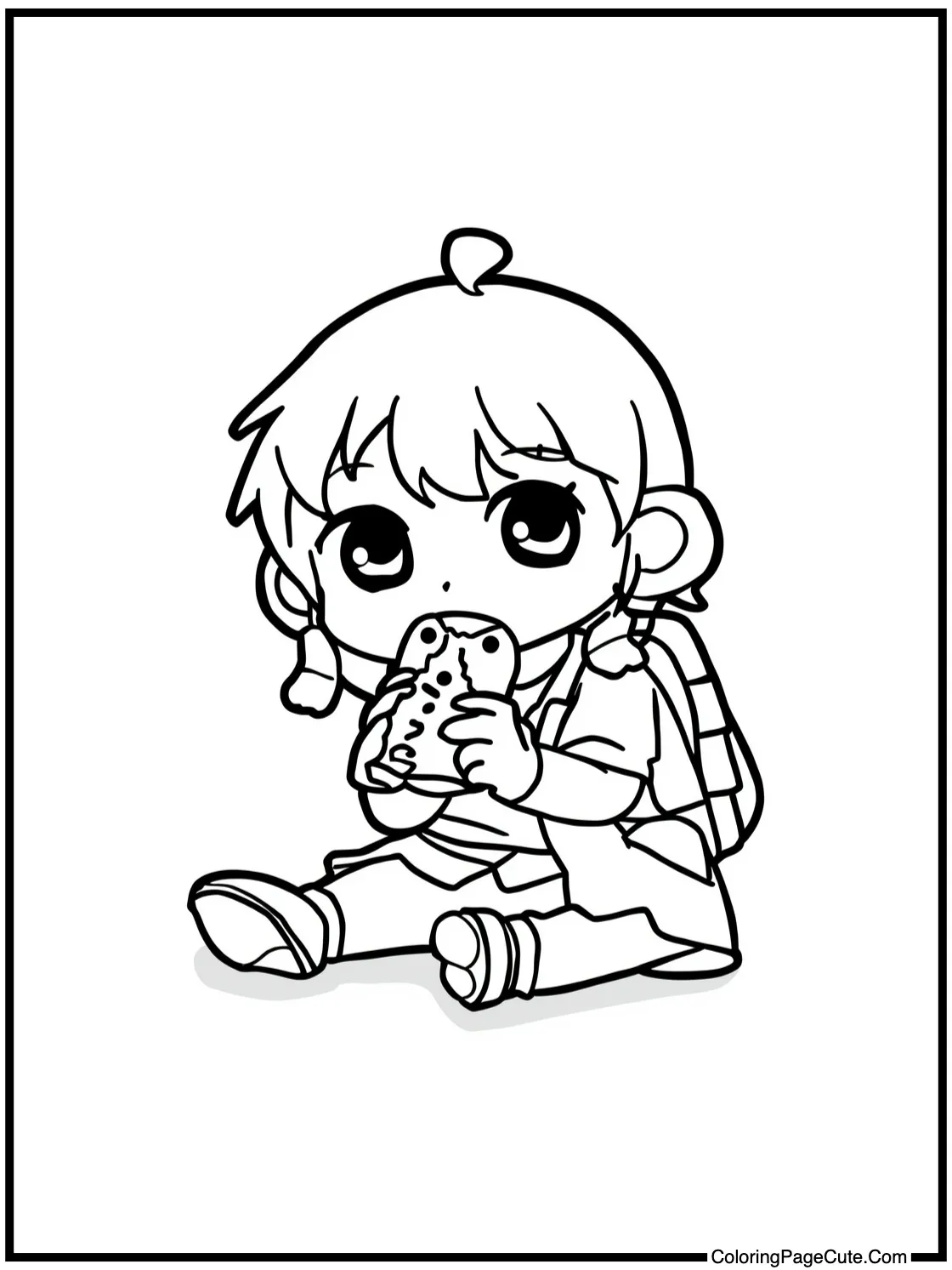 Biscuit taking a break