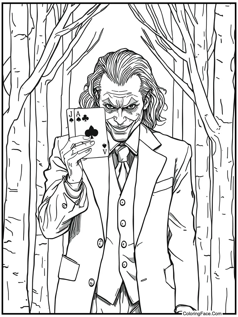 Holding playing card