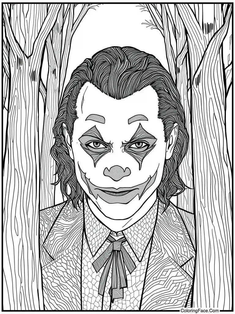 Zentangle hair doodle