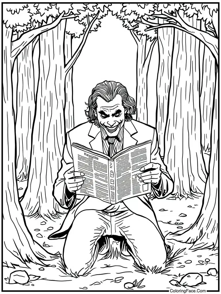 Reading newspaper news