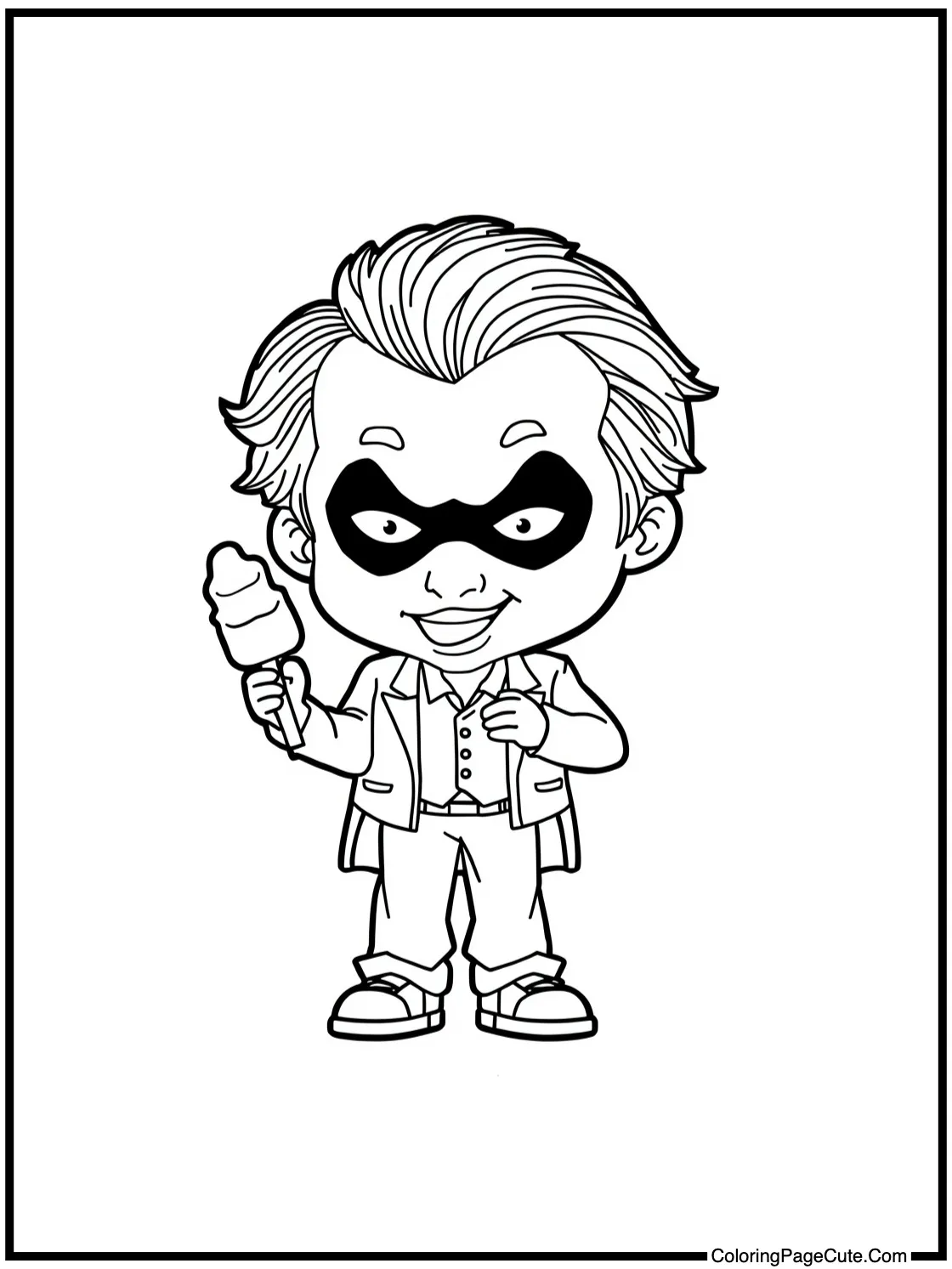 enjoying an ice-cream