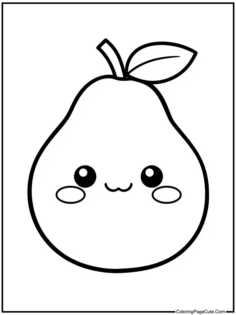 Delightful smiling fruit