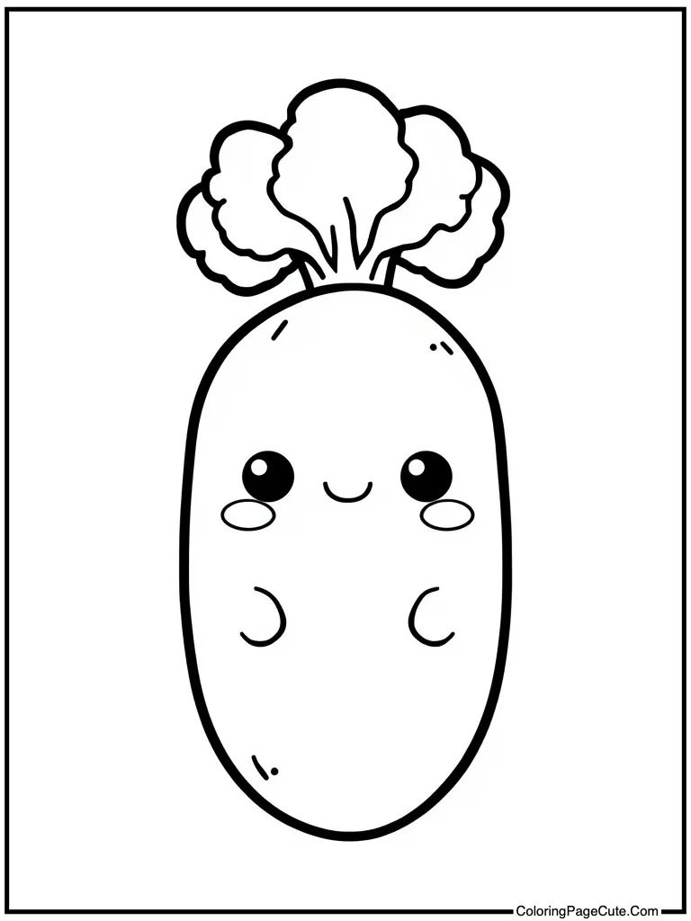 Precious vegetable friend