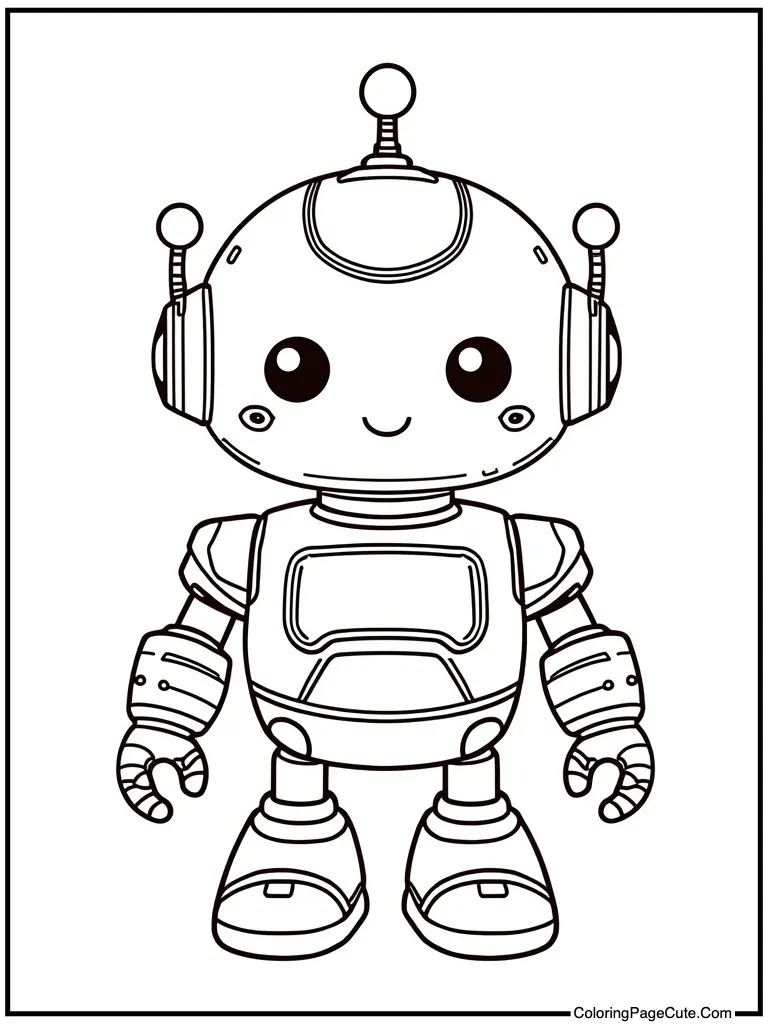 Sweet little robot friend