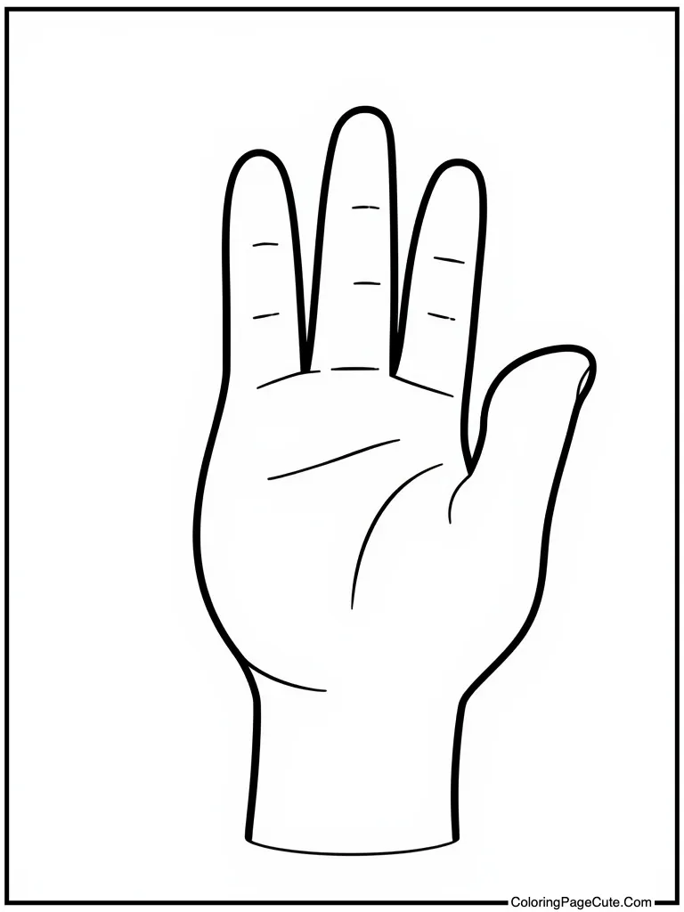 Delightful princess waving hand