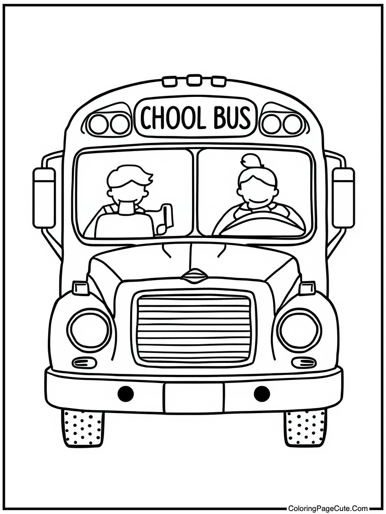Lovely school bus going