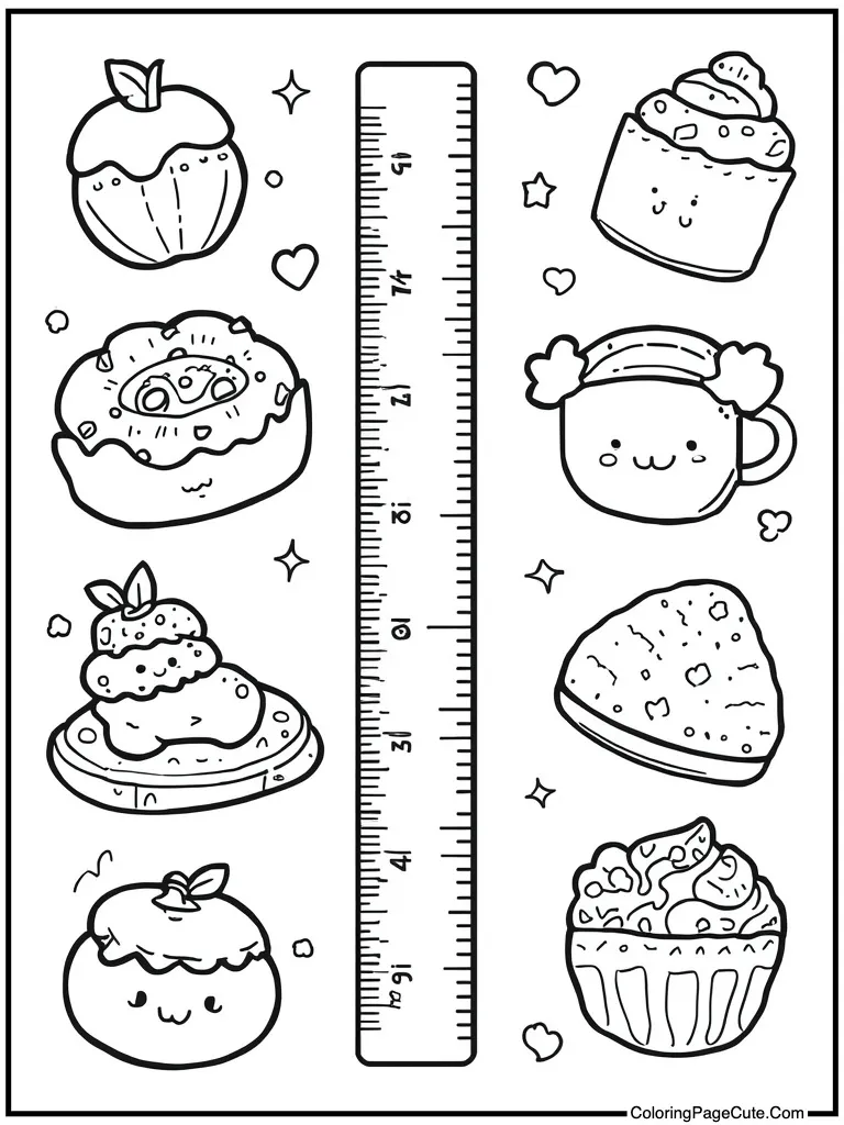Sweet ruler measuring things