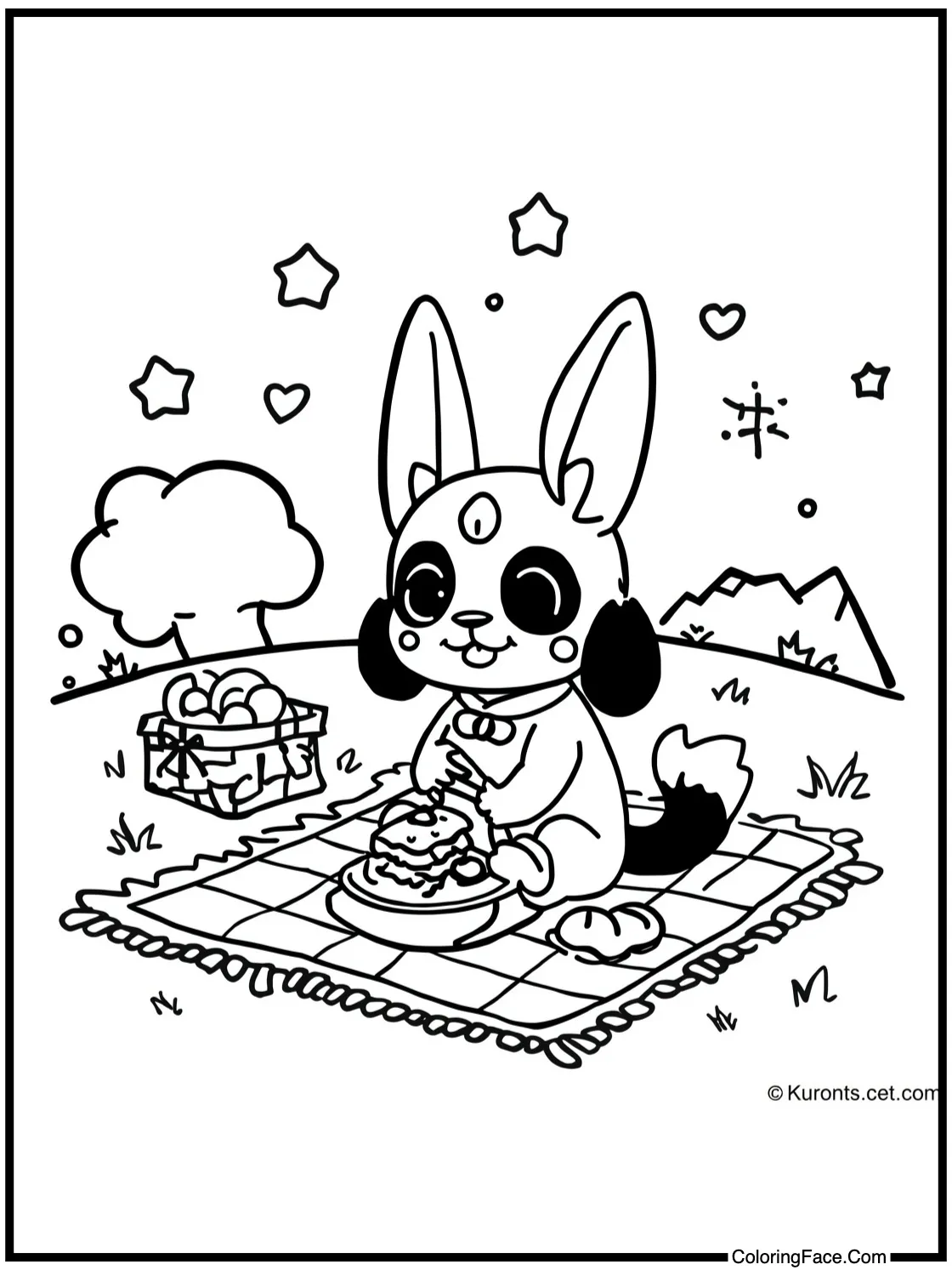 on a picnic adventure