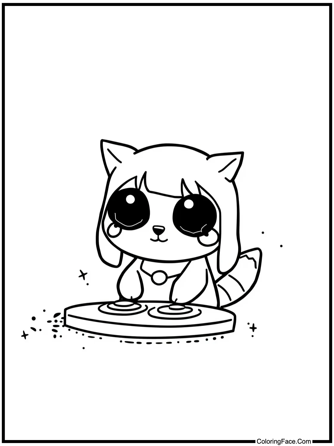 playing a video game