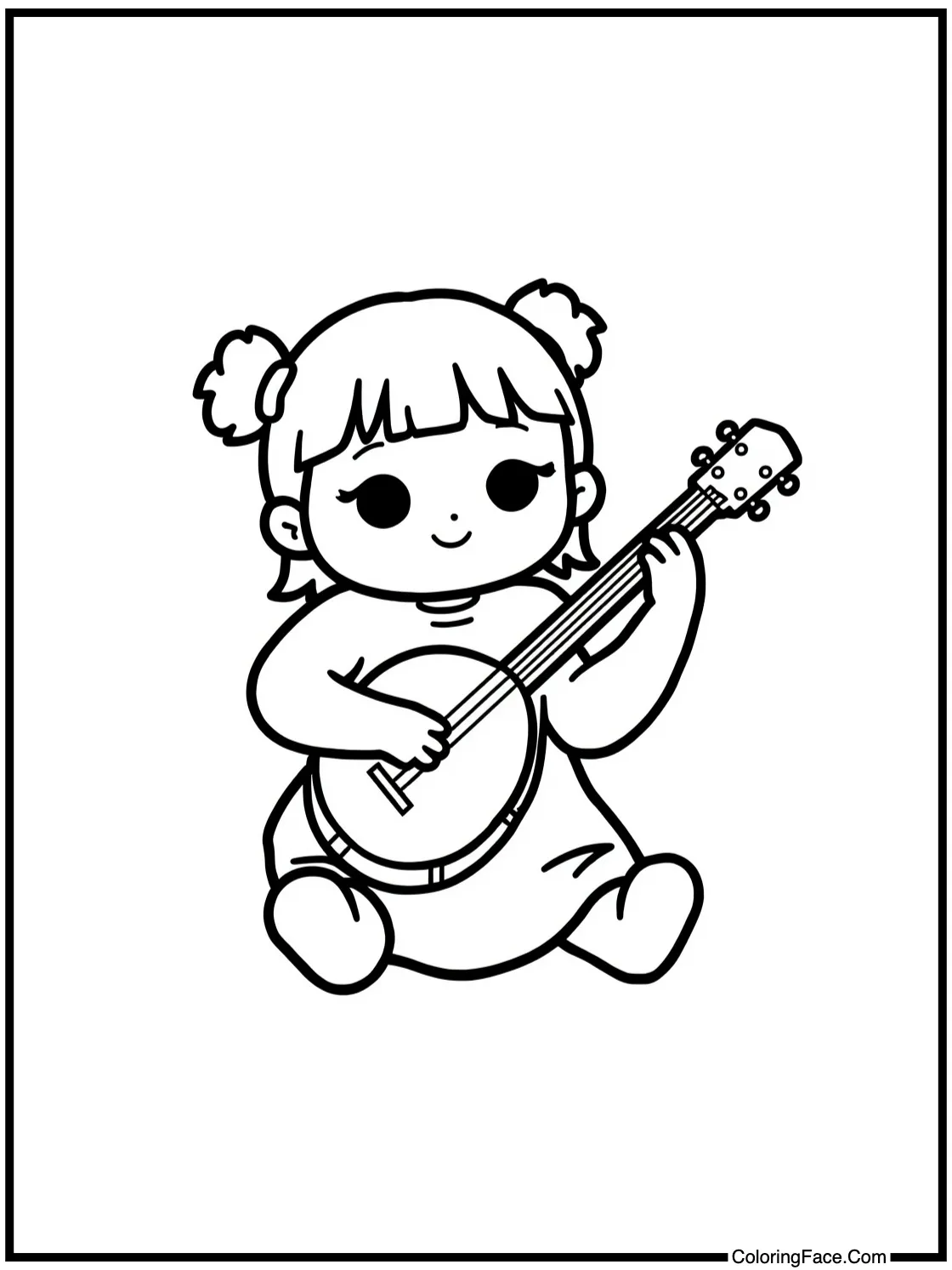 playing a musical instrument