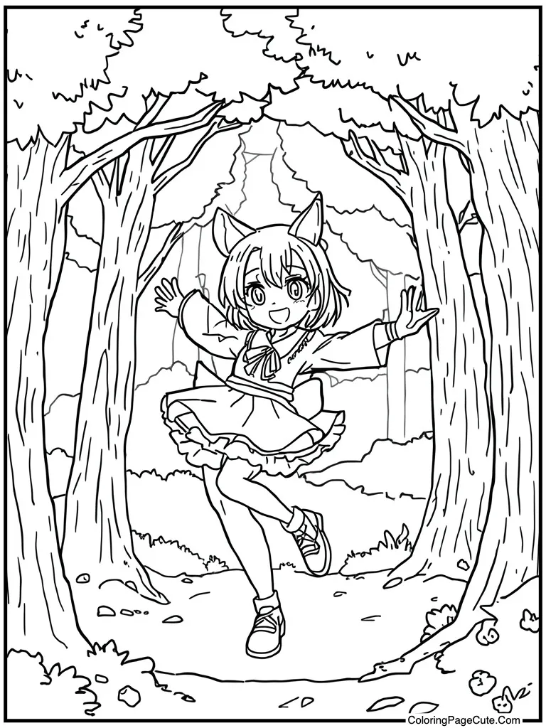 Dancing happy energetic moves