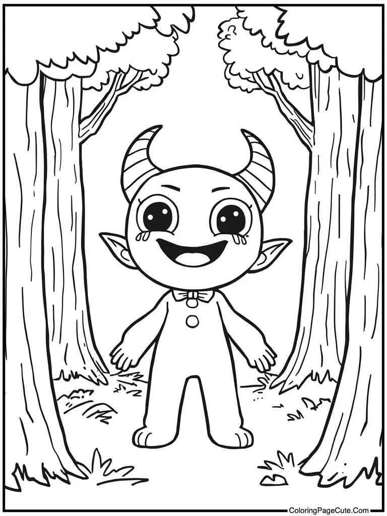 Laughing evil cute chuckle