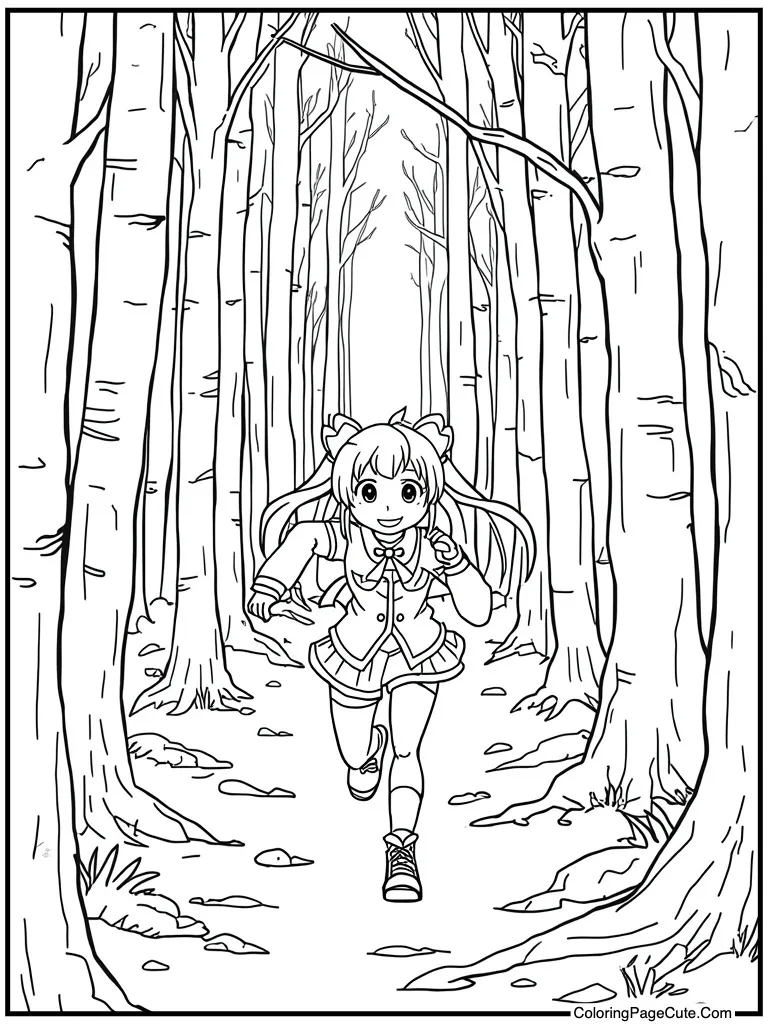 Running away from trouble