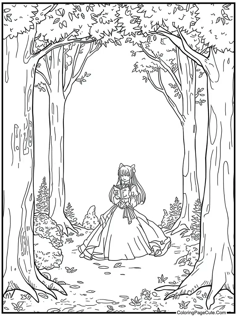 Reading romance novel book