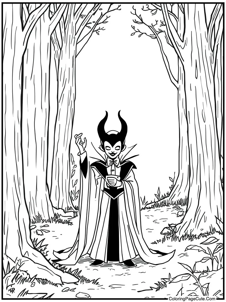 Villain plotting evil plan