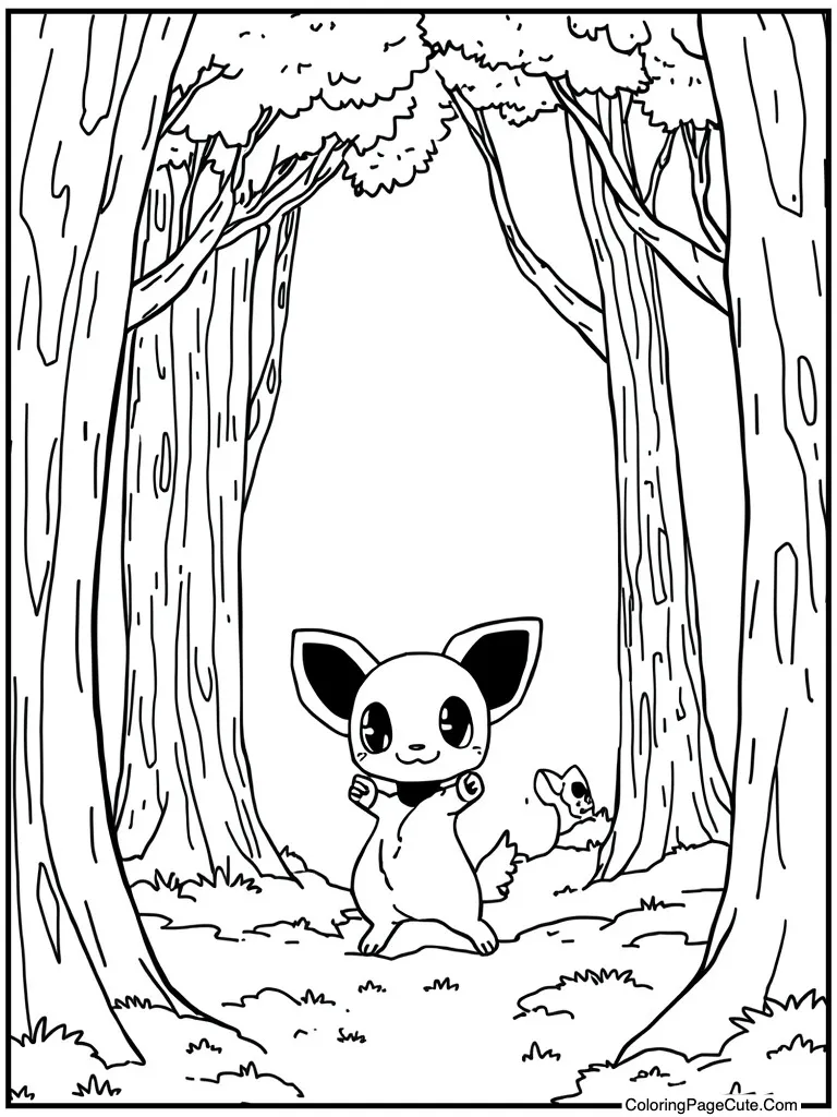 Simple outline for kids