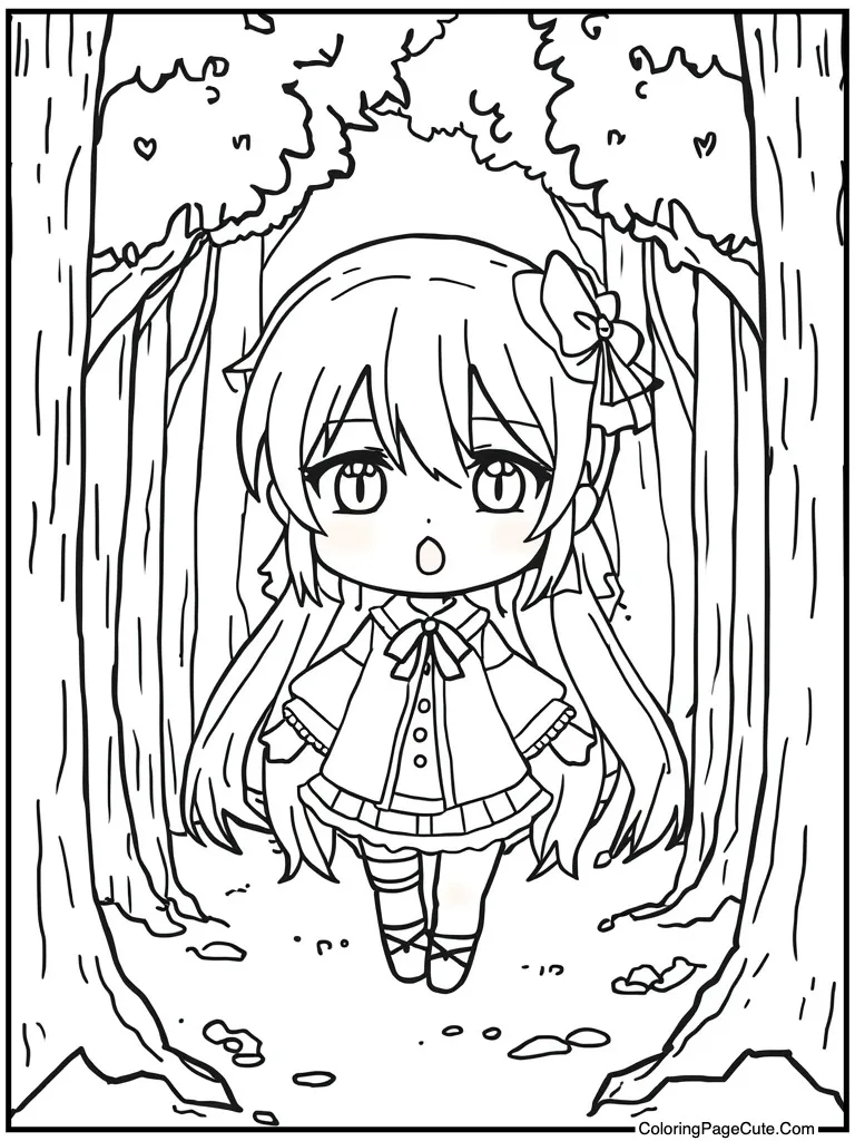 Chibi style small body