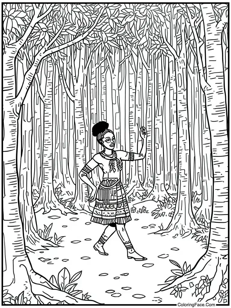 Dancing to rhythmic music