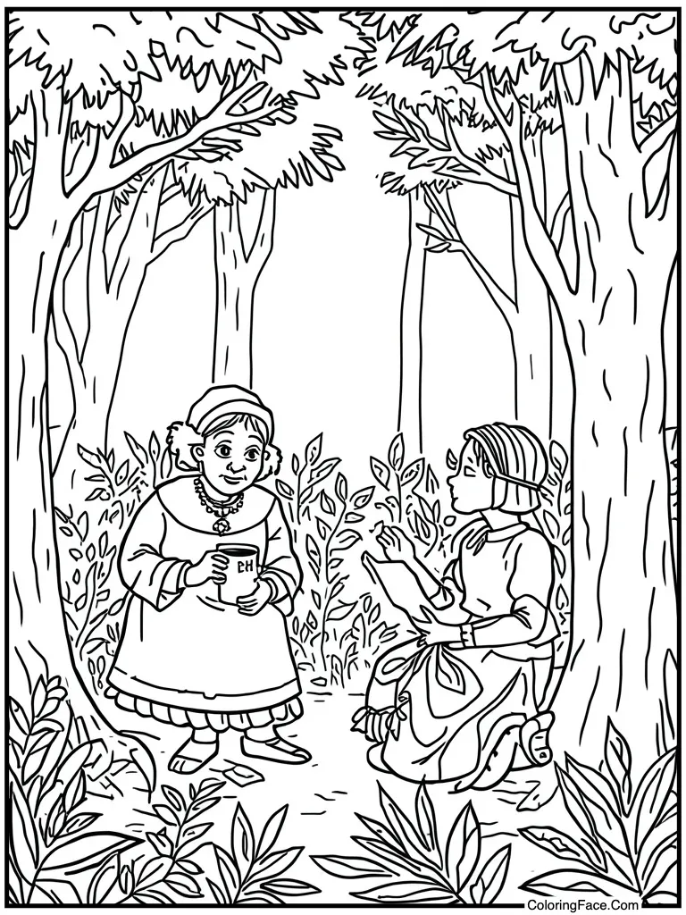 Grandparents telling old stories