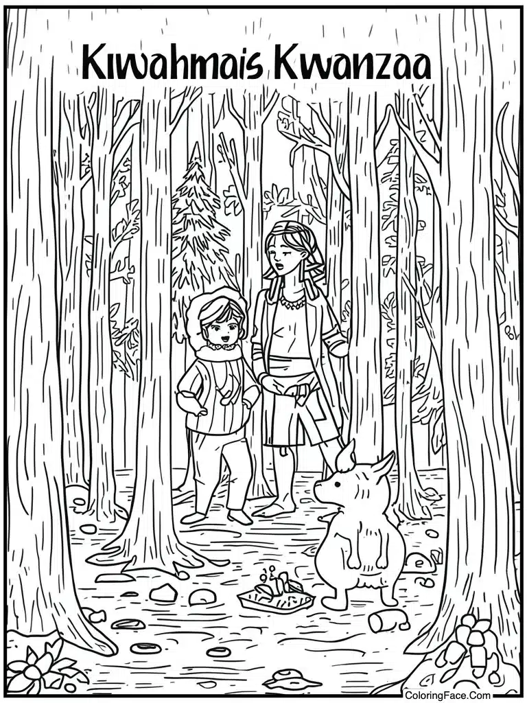 Singing happy holiday songs