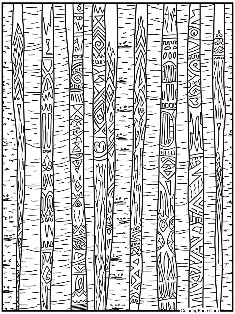 Textile cloth pattern art