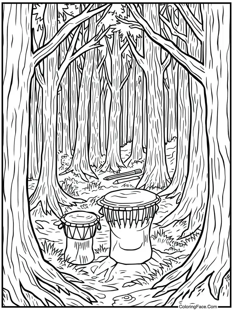 Drum and shaker instruments