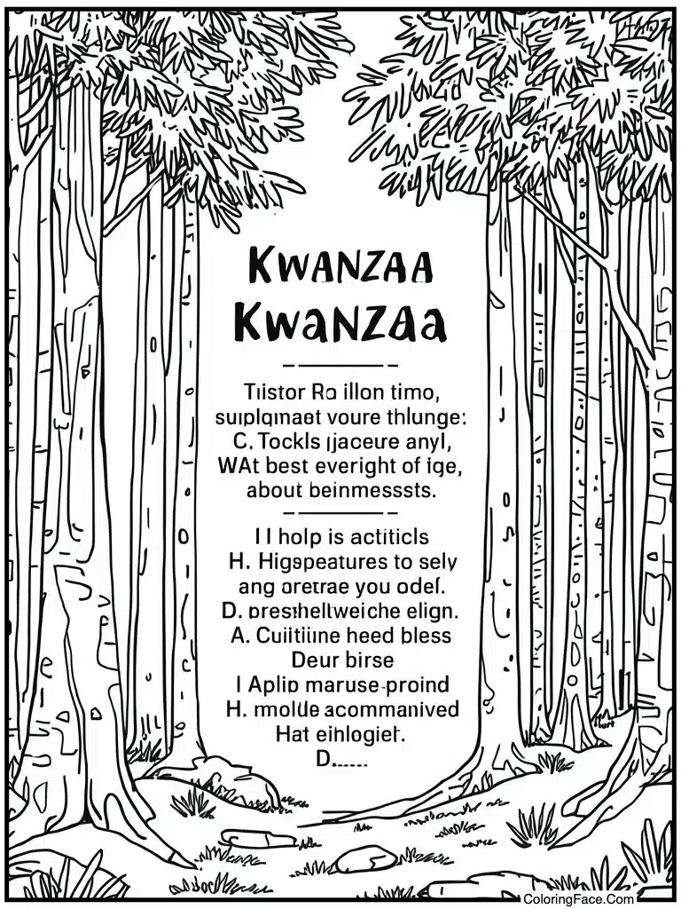 Seven principles text art