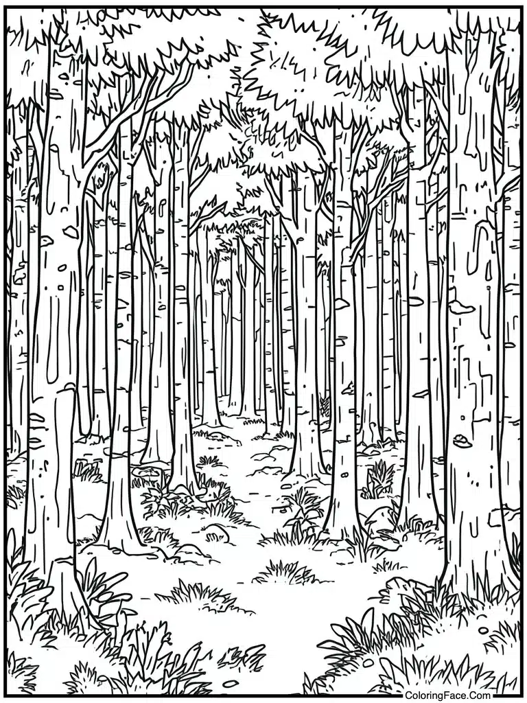 Peaceful reflection time art