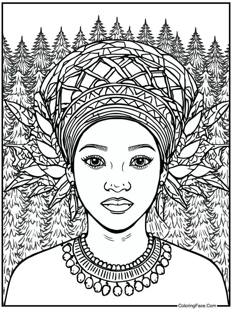Kwanzaa Coloring Pages